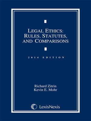 cover image of Legal Ethics